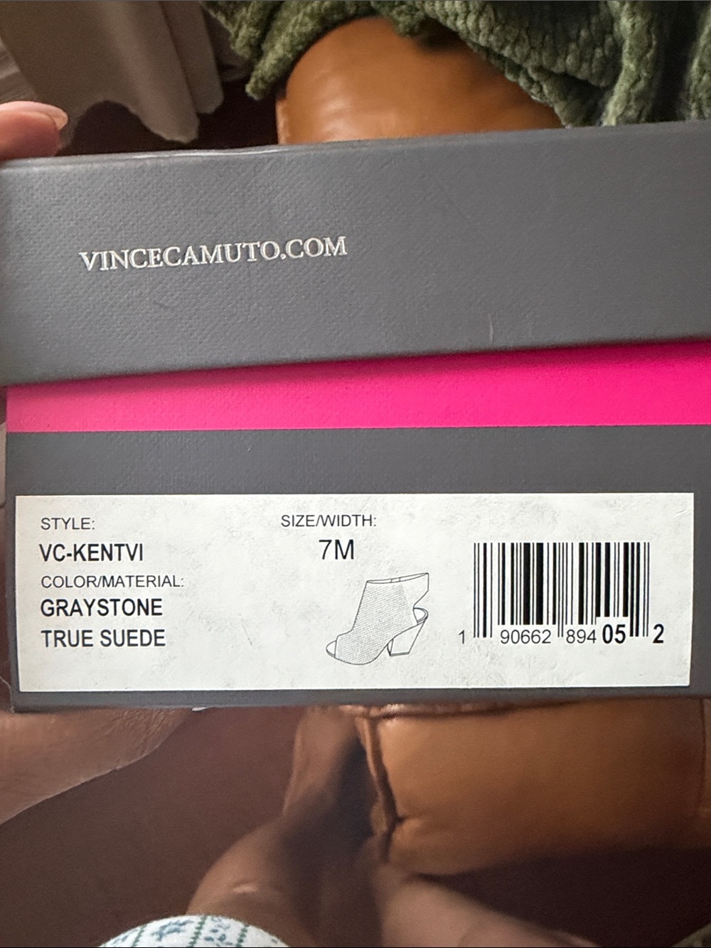 Vince Camuto Graystone Suede Ankle Booties